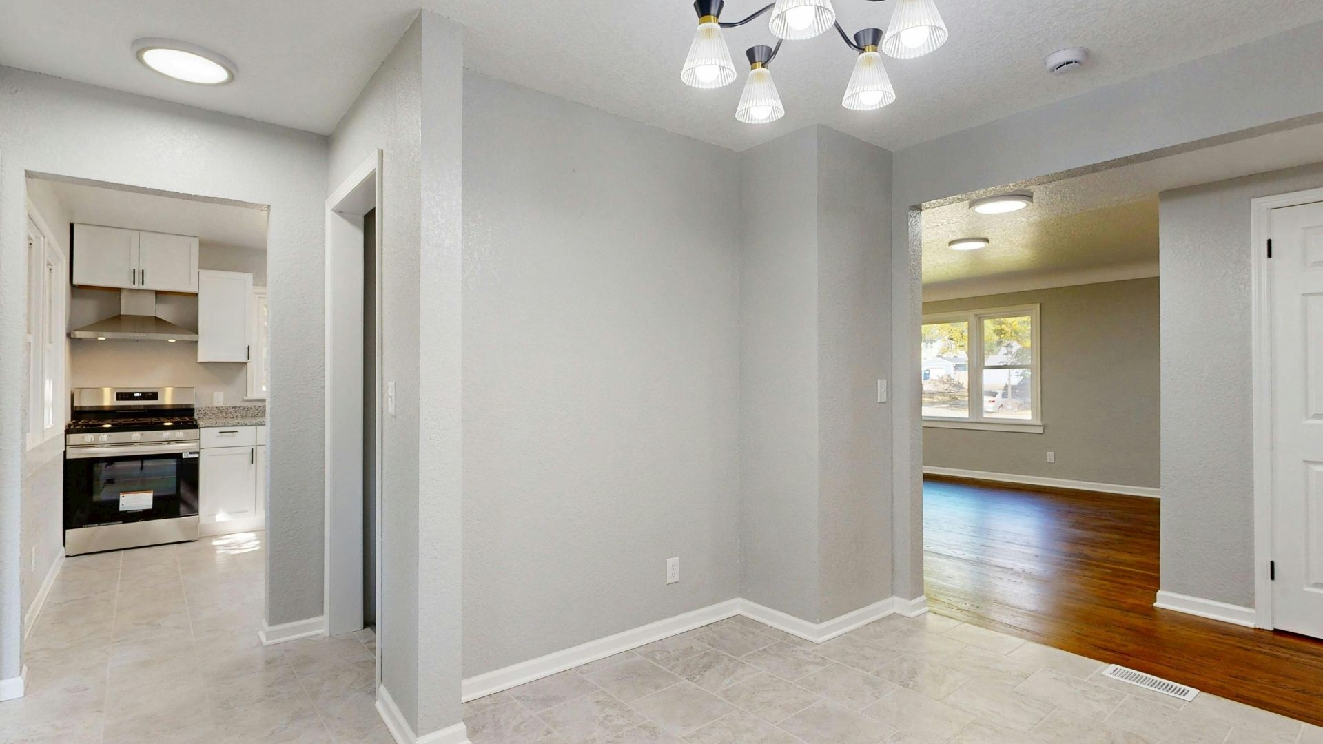 Newly renovated space cleared of dust and debris by S&M Absolute Cleaning